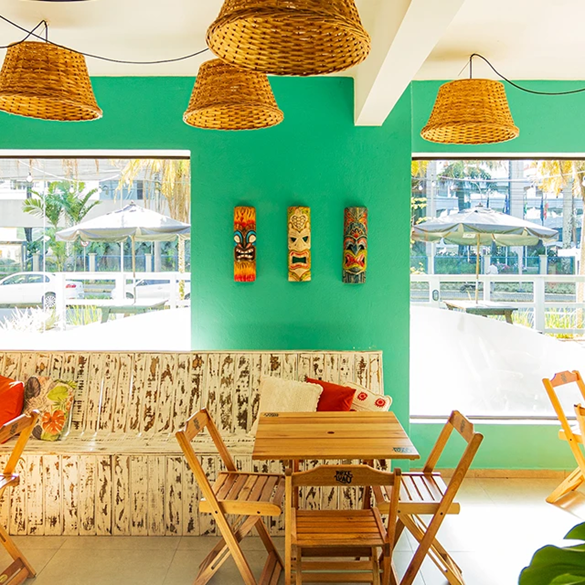 Ambiente interno Poke Luau